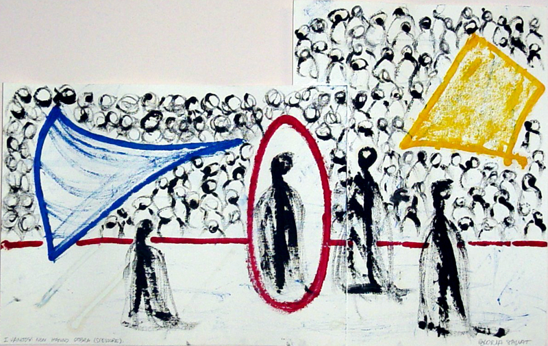 Gloria Mannazzu, "I vanitosi non hanno ombra (spessore)".