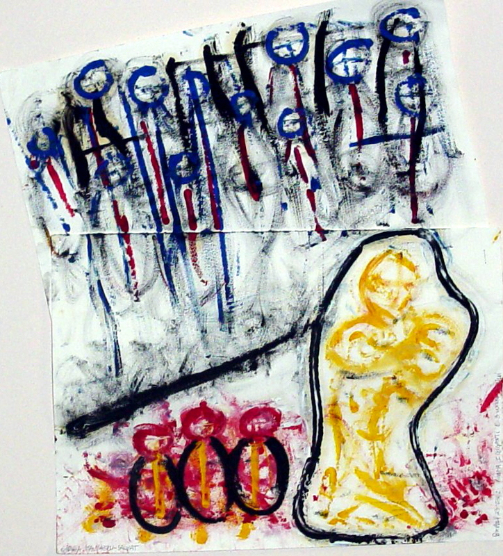 Gloria Mannazzu, "Anima, giganti e tre uomini birilli".