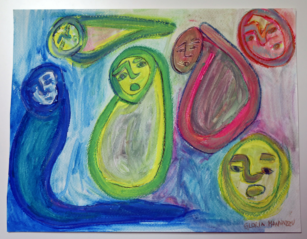 Gloria Mannazzu, "Speaking up", (2016).