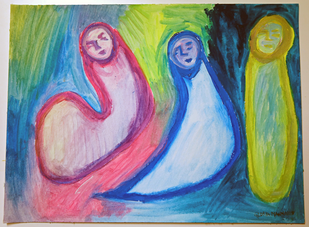 Gloria Mannazzu, "The best is on its way", (2016).