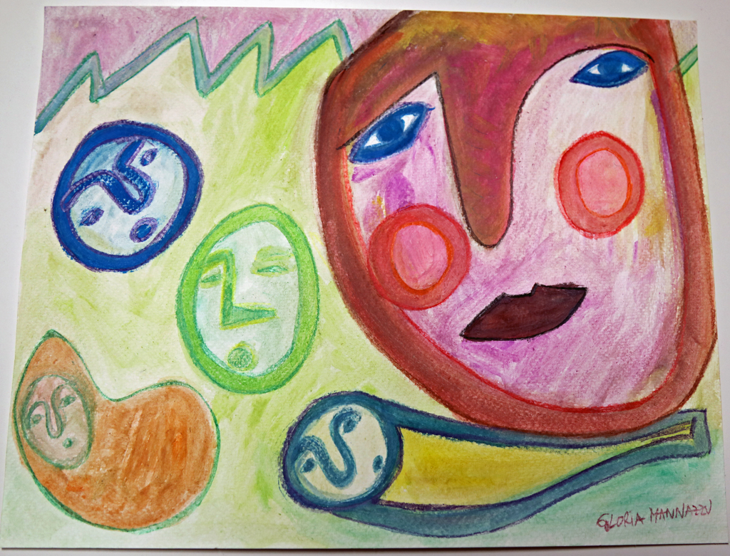 Gloria Mannazzu, "The way of words", (2016).