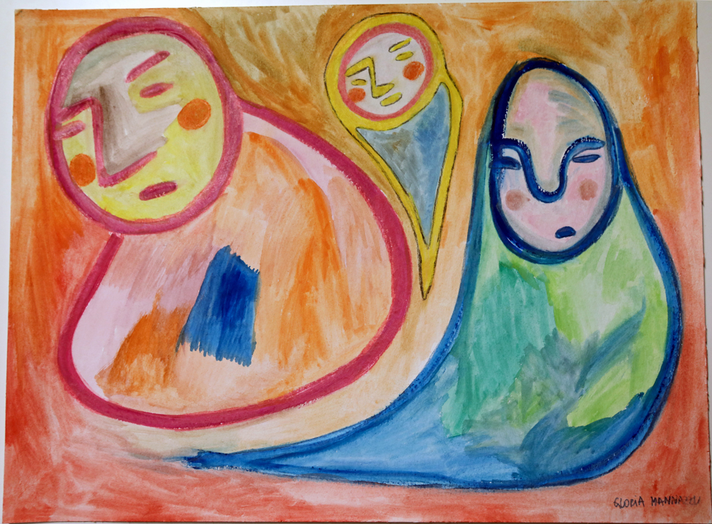 Gloria Mannazzu, "Walking silence", (2016).