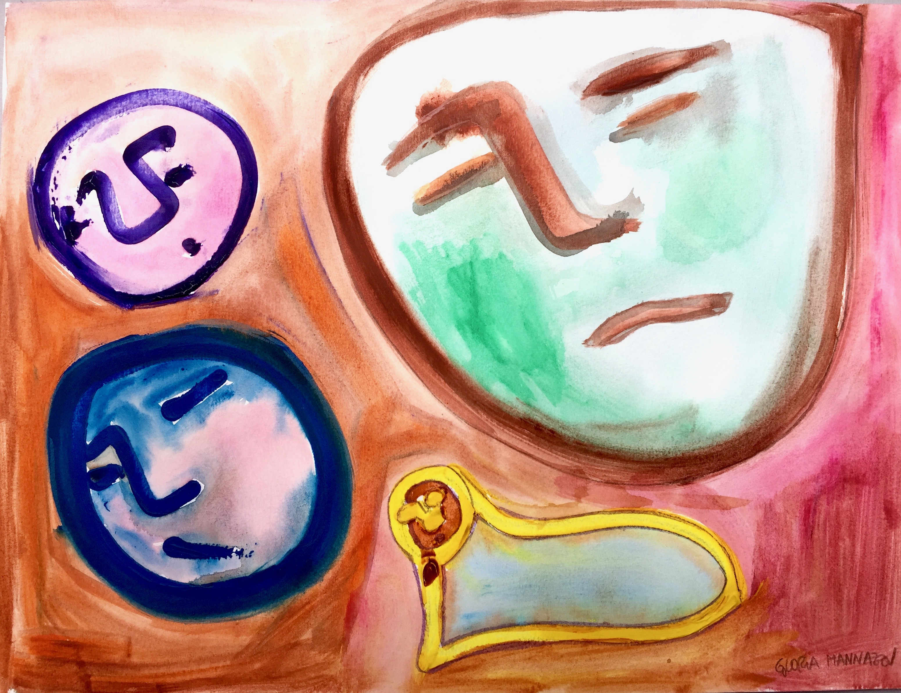 10- Inner sight - artworks and haikus
