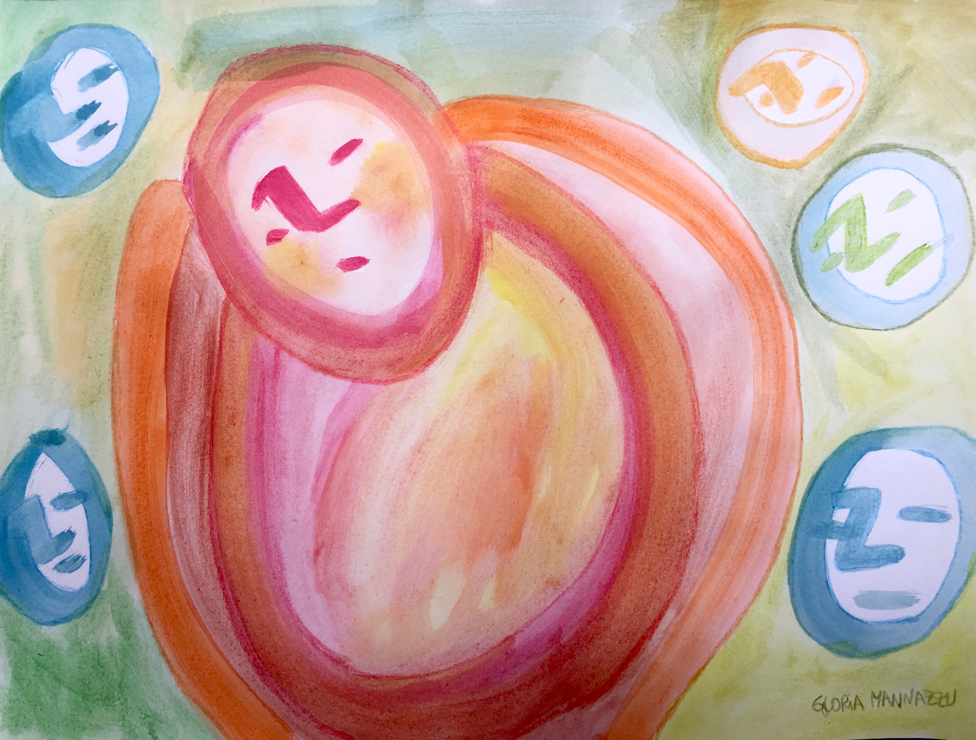18- Inner sight - artworks and haikus
