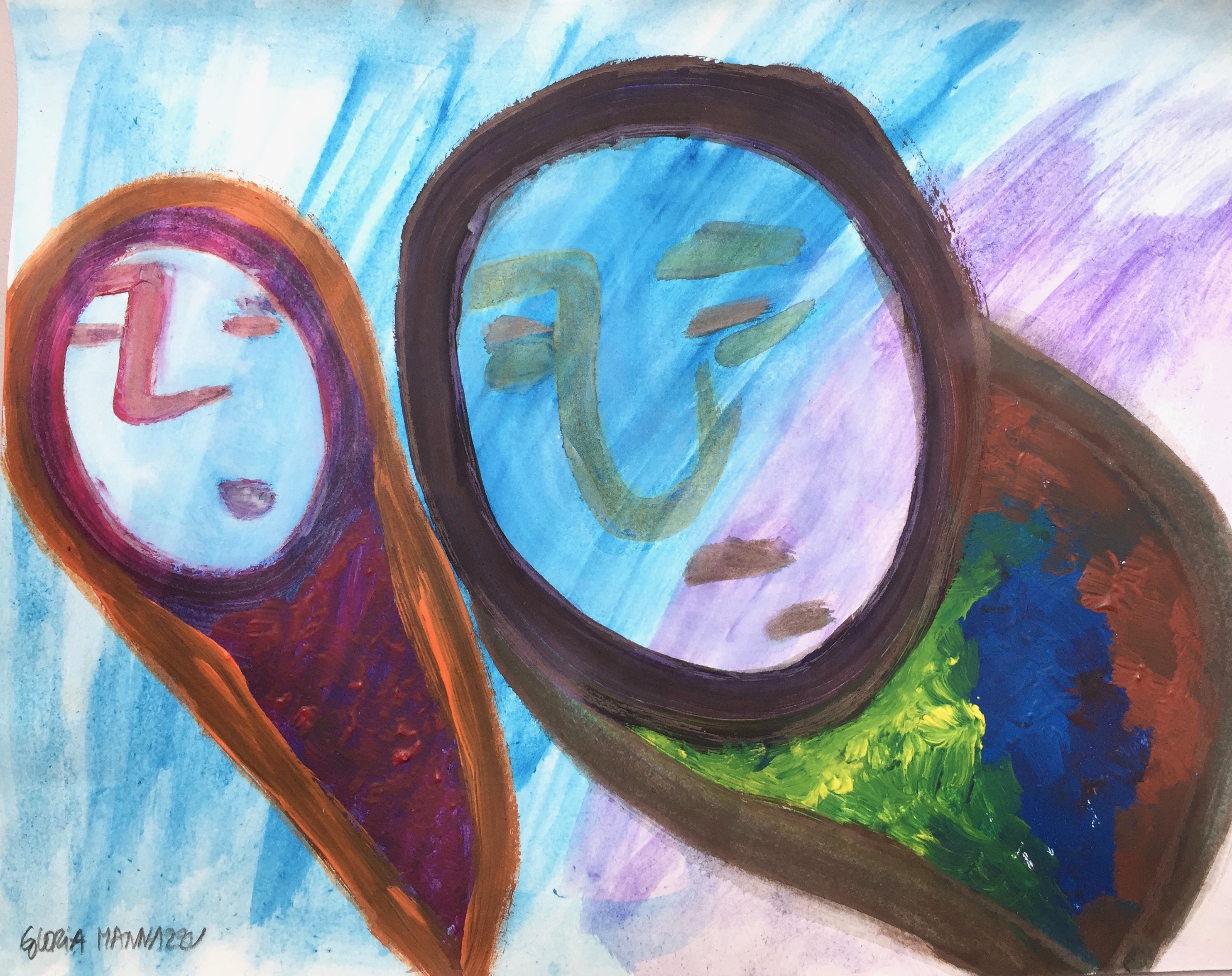 19- Inner sight - artworks and haikus
