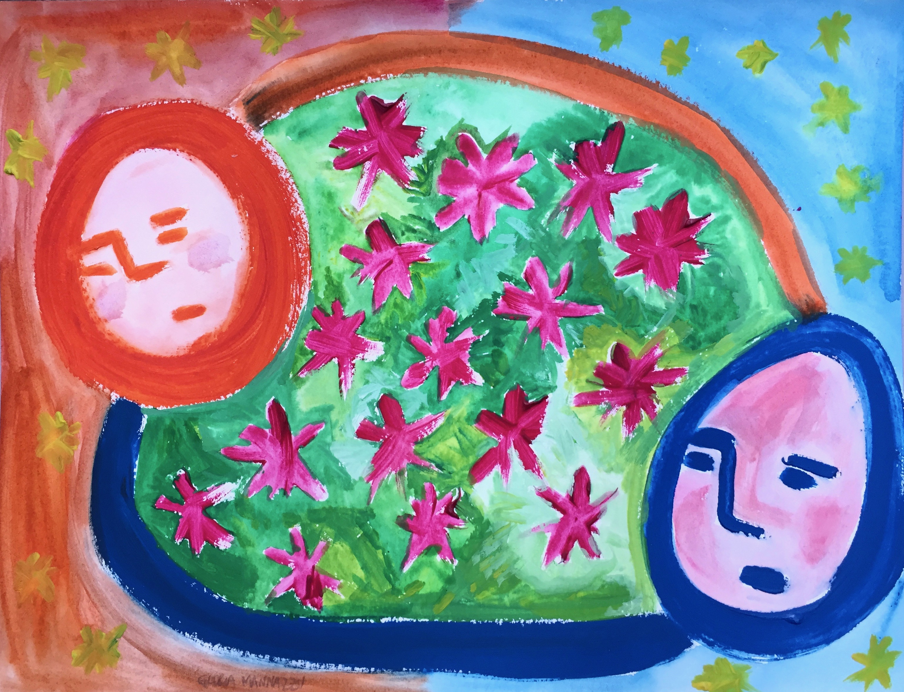 2- Inner sight - artworks and haikus
