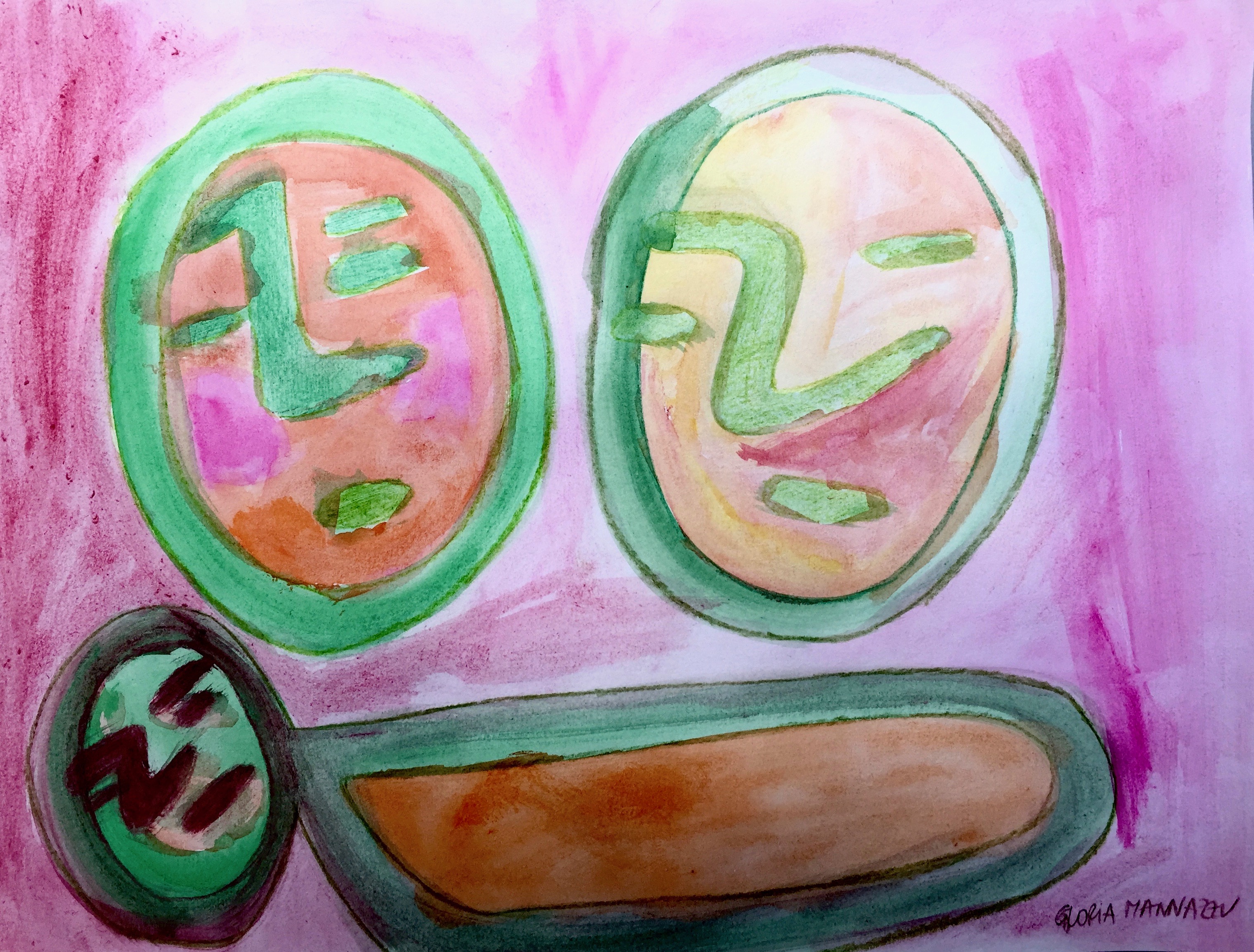 20- Inner sight - artworks and haikus
