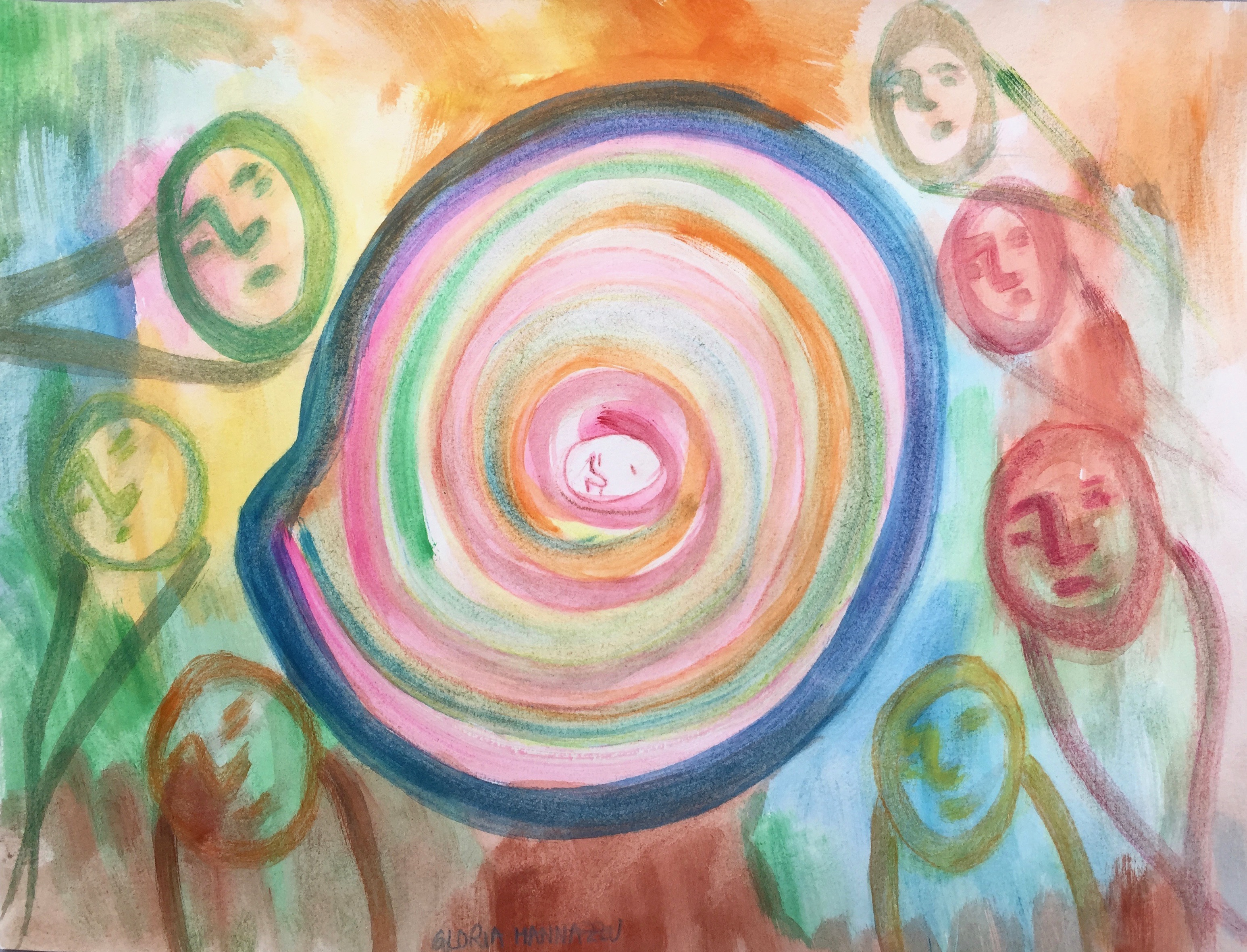 23- Inner sight - artworks and haikus