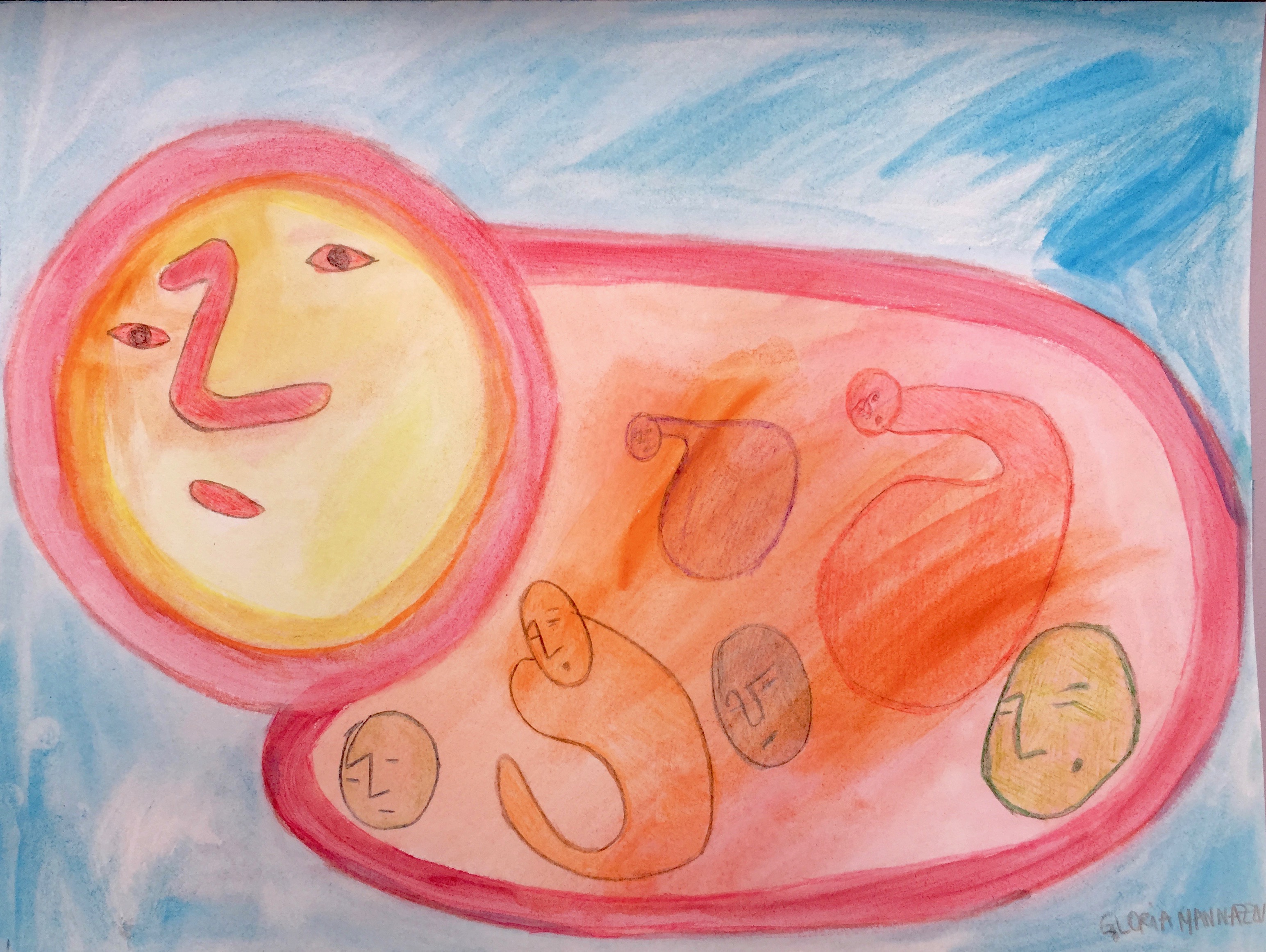 30- Inner sight - artworks and haikus