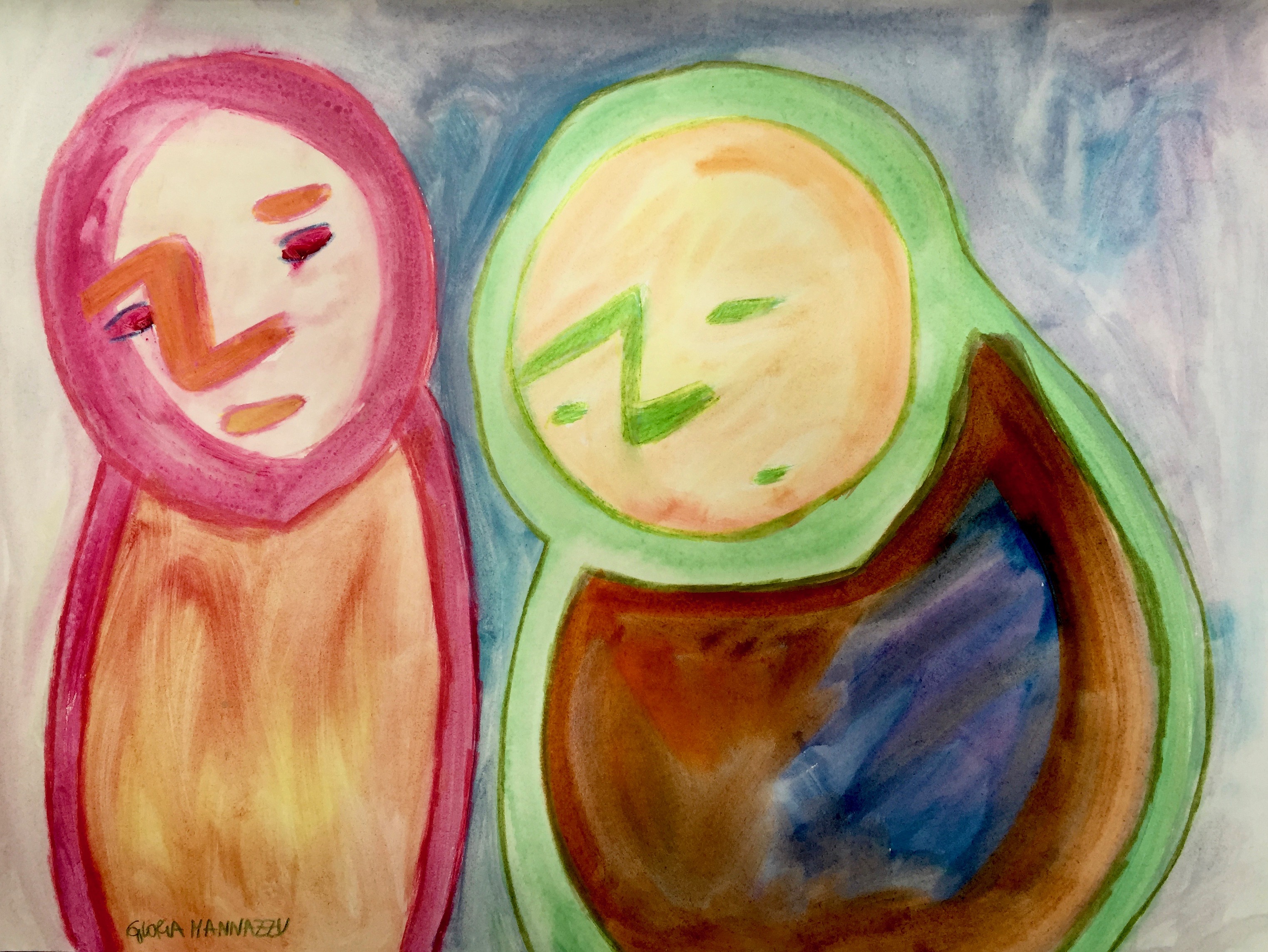 6- Inner sight - artworks and haikus