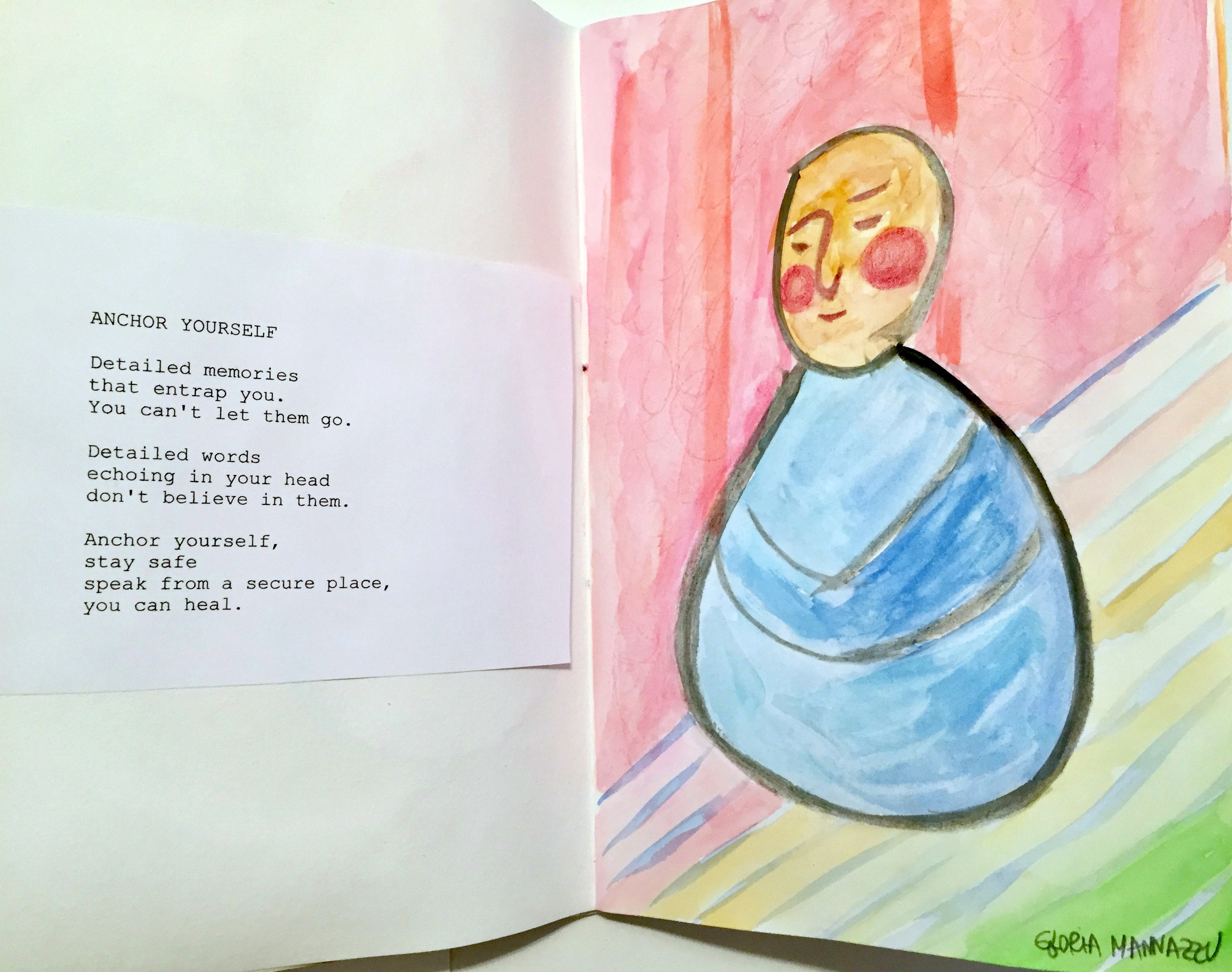 “As a pearl in the Indian Ocean” (2018) – Chapbook – Gloria Mannazzu –8/16
