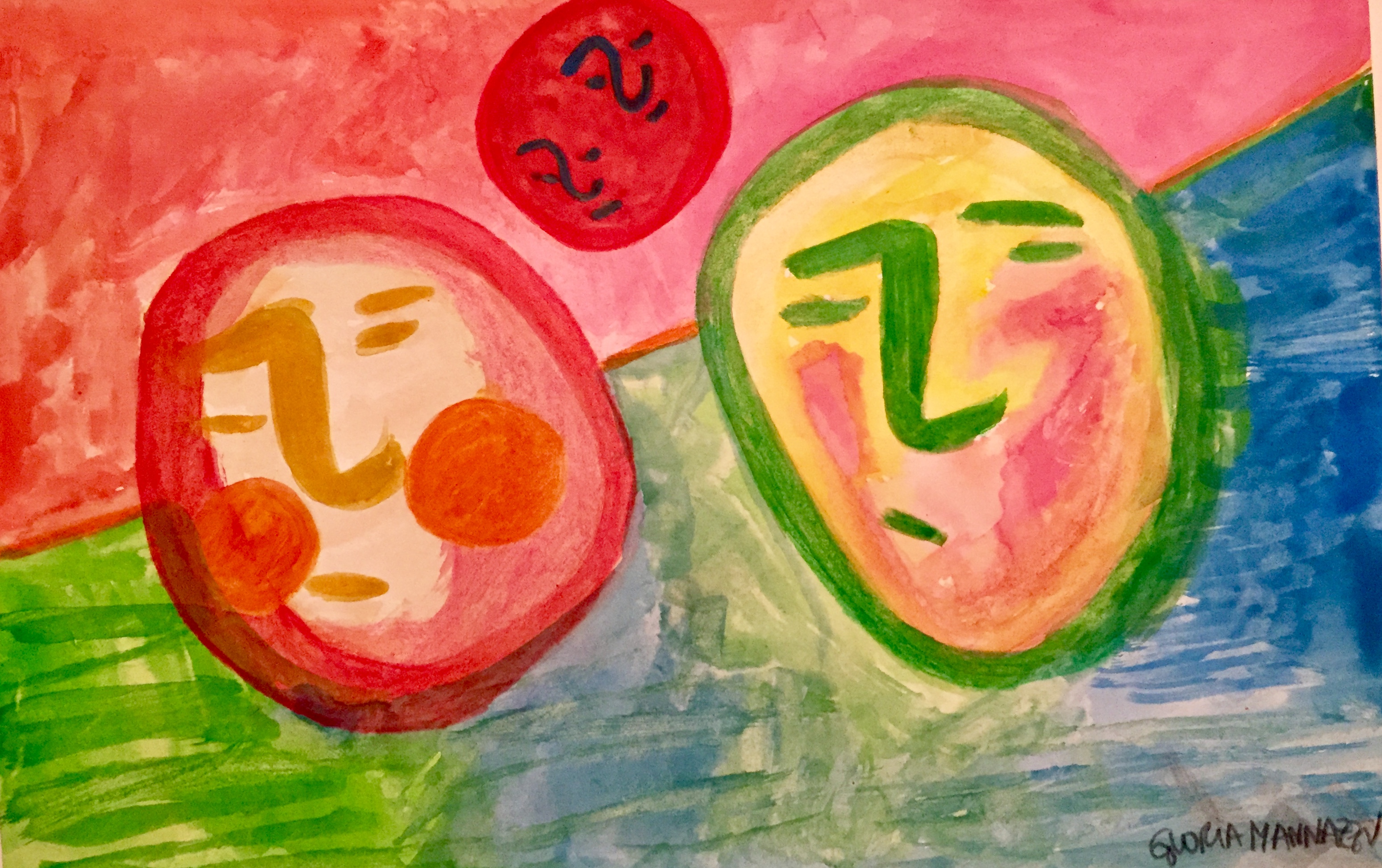 2 - And the moon will be our moon – artworks and haikus