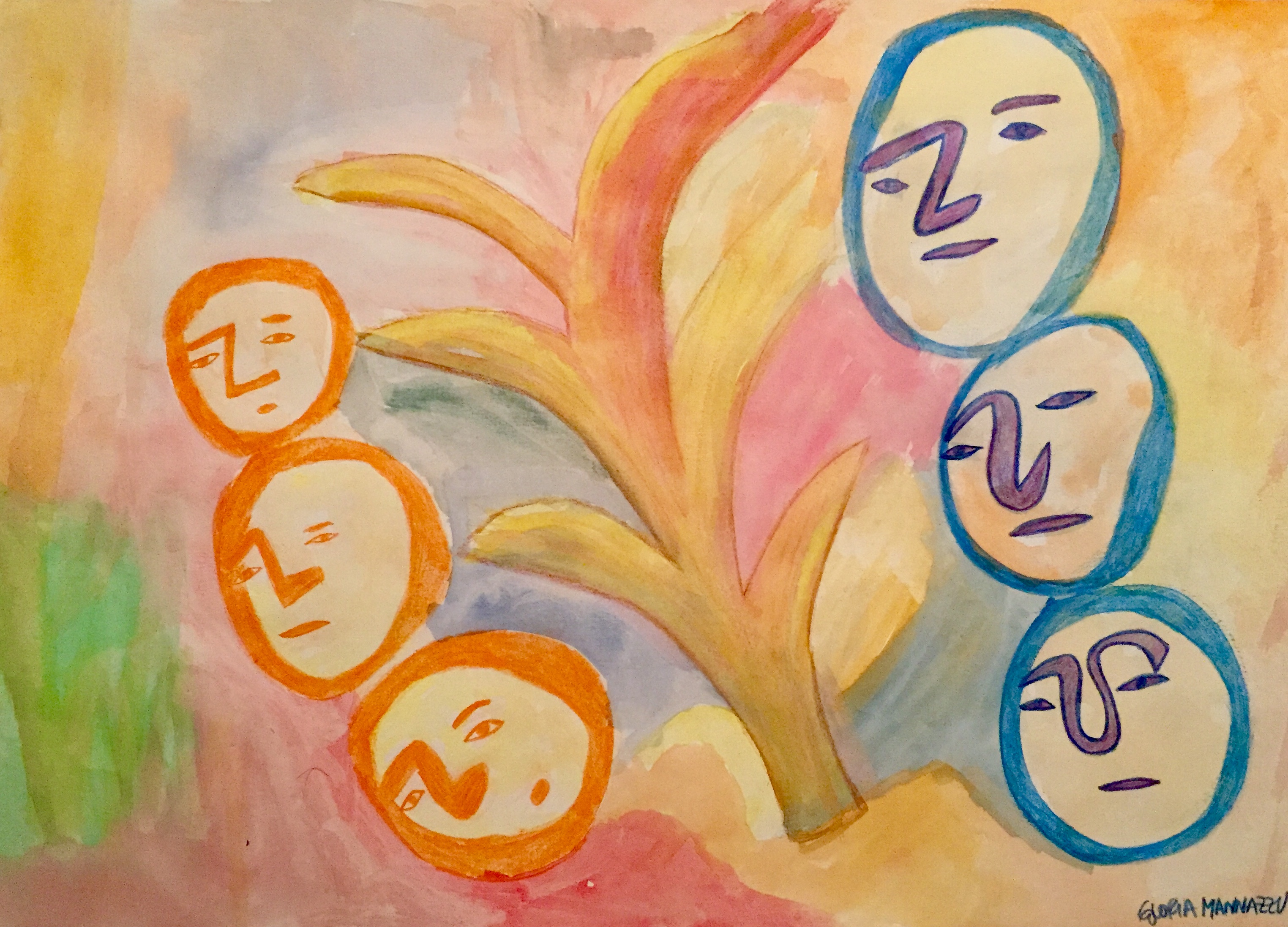20 - And the moon will be our moon – artworks and haikus