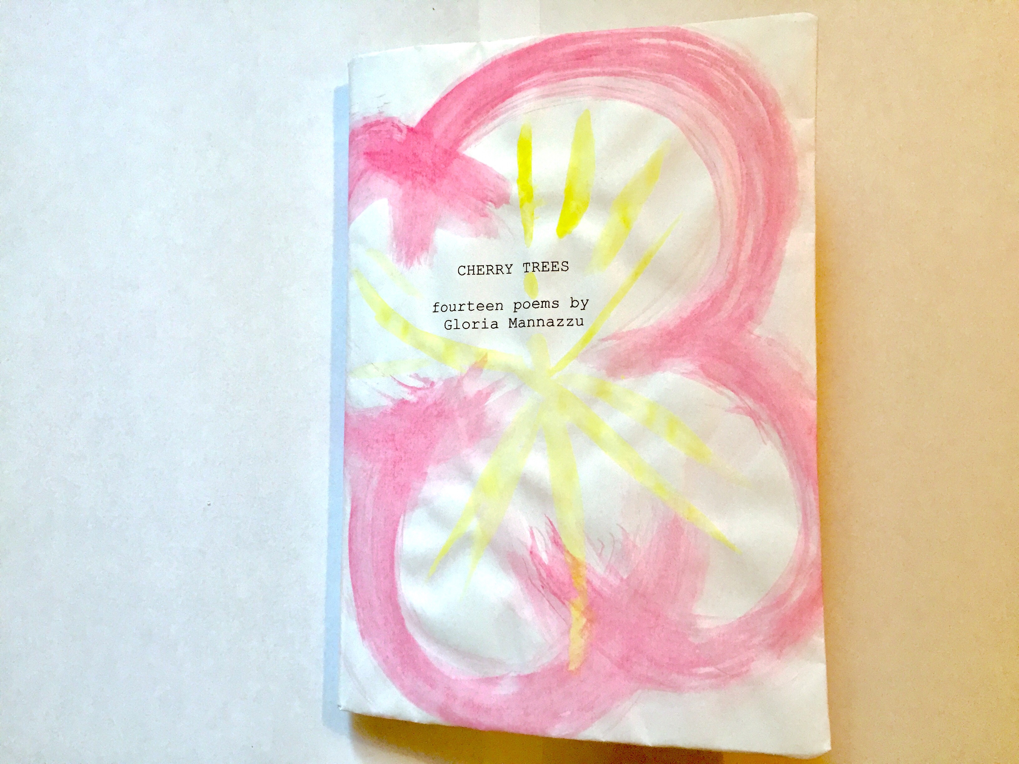 "Cherry Trees" (2018) - Chapbook - Gloria Mannazzu - 1/15