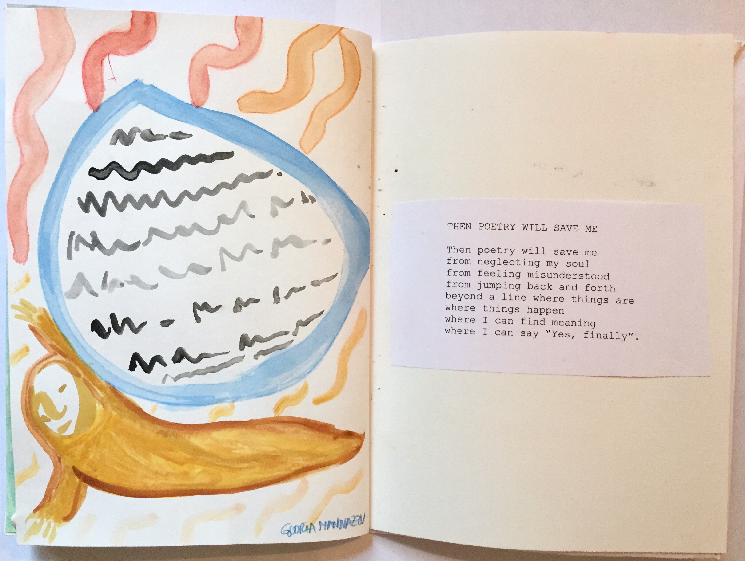 "Cherry Trees" (2018) - Chapbook - Gloria Mannazzu - 15/15