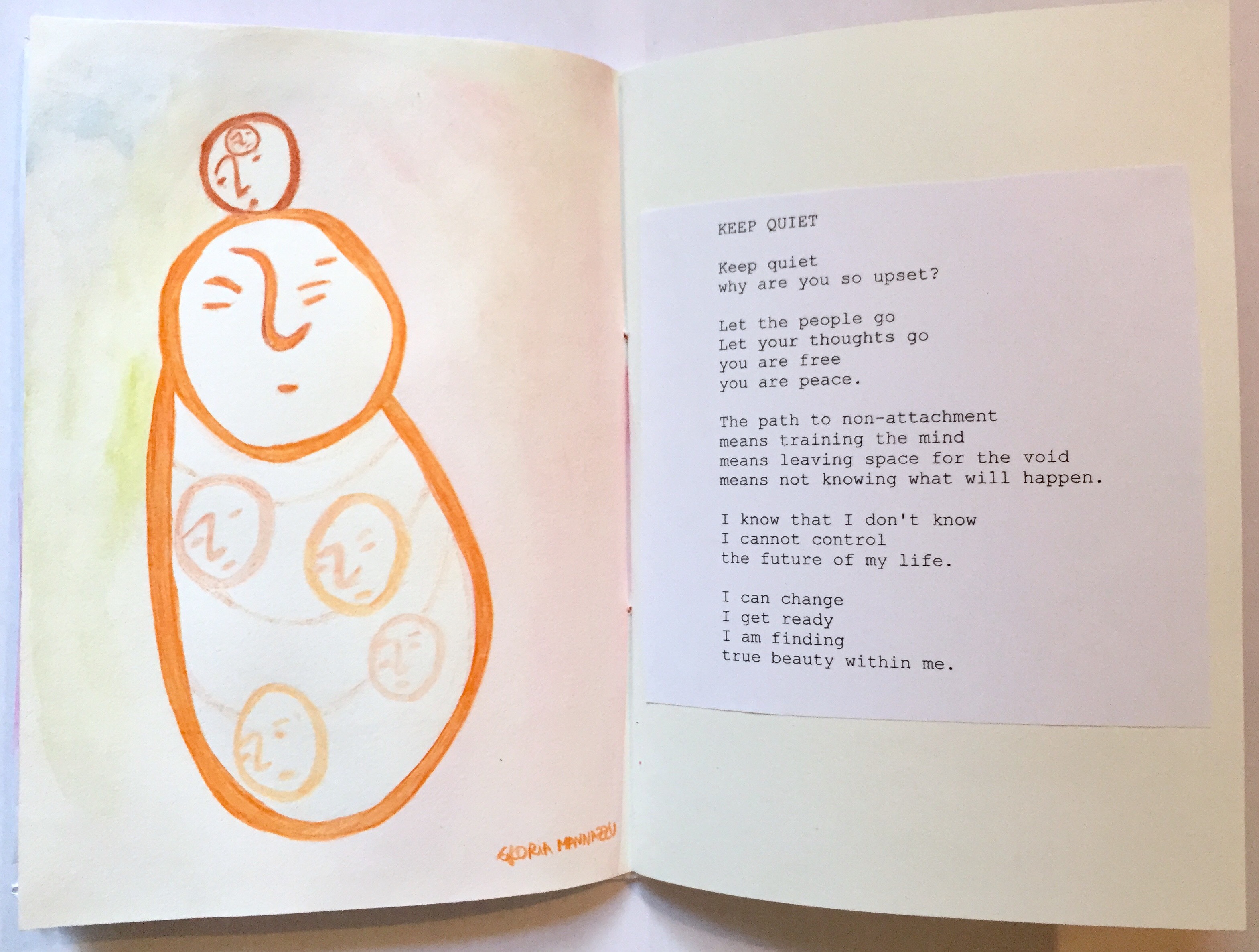 "Cherry Trees" (2018) - Chapbook - Gloria Mannazzu - 4/15