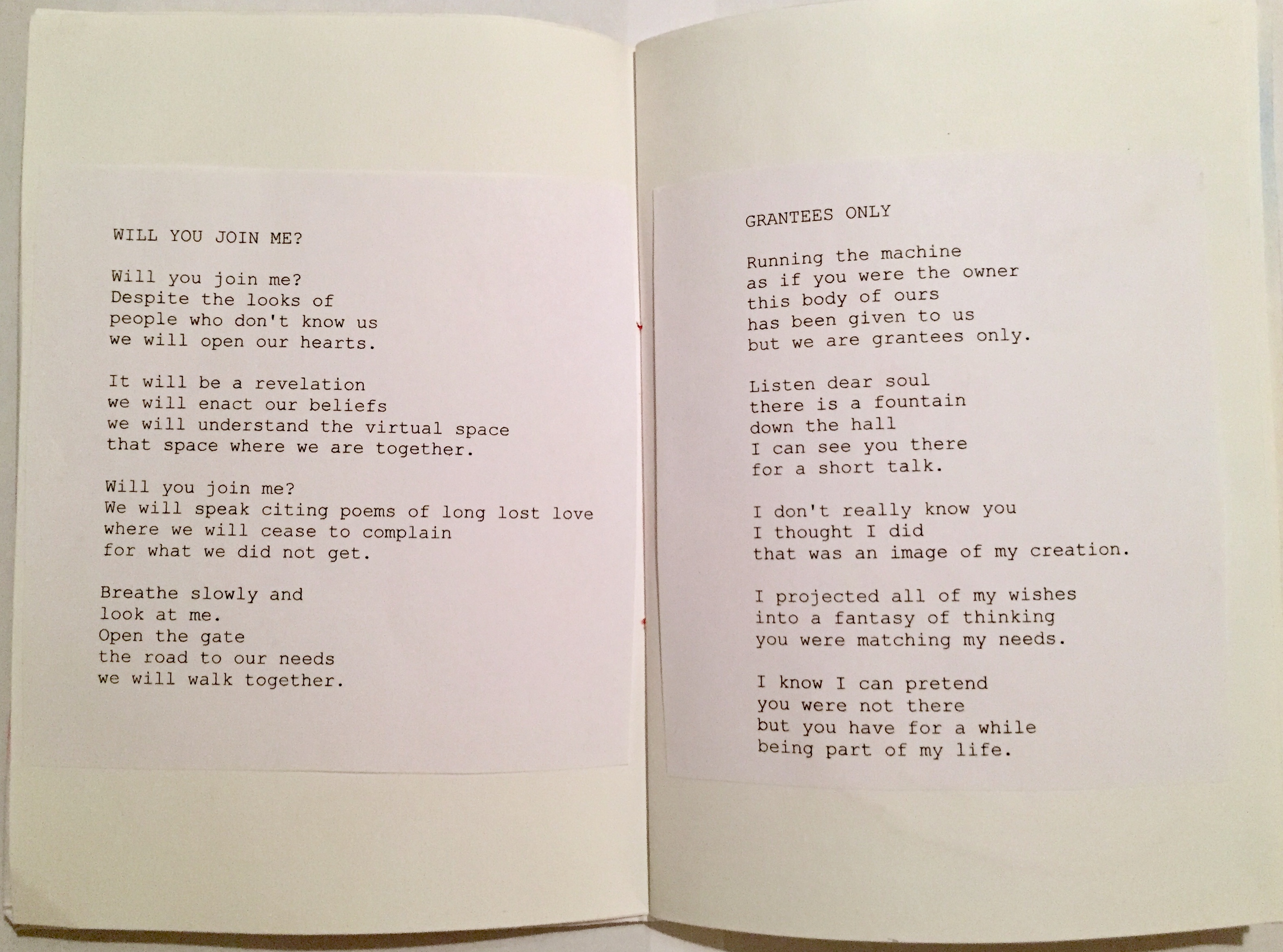 "Cherry Trees" (2018) - Chapbook - Gloria Mannazzu - 5/15