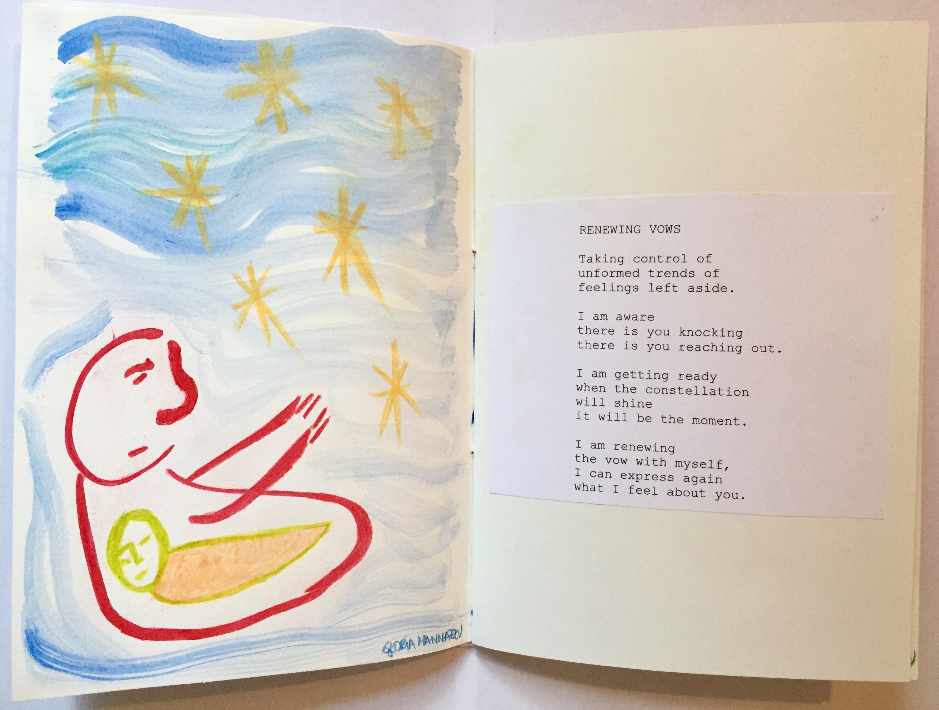 "Cherry Trees" (2018) - Chapbook - Gloria Mannazzu - 6/15