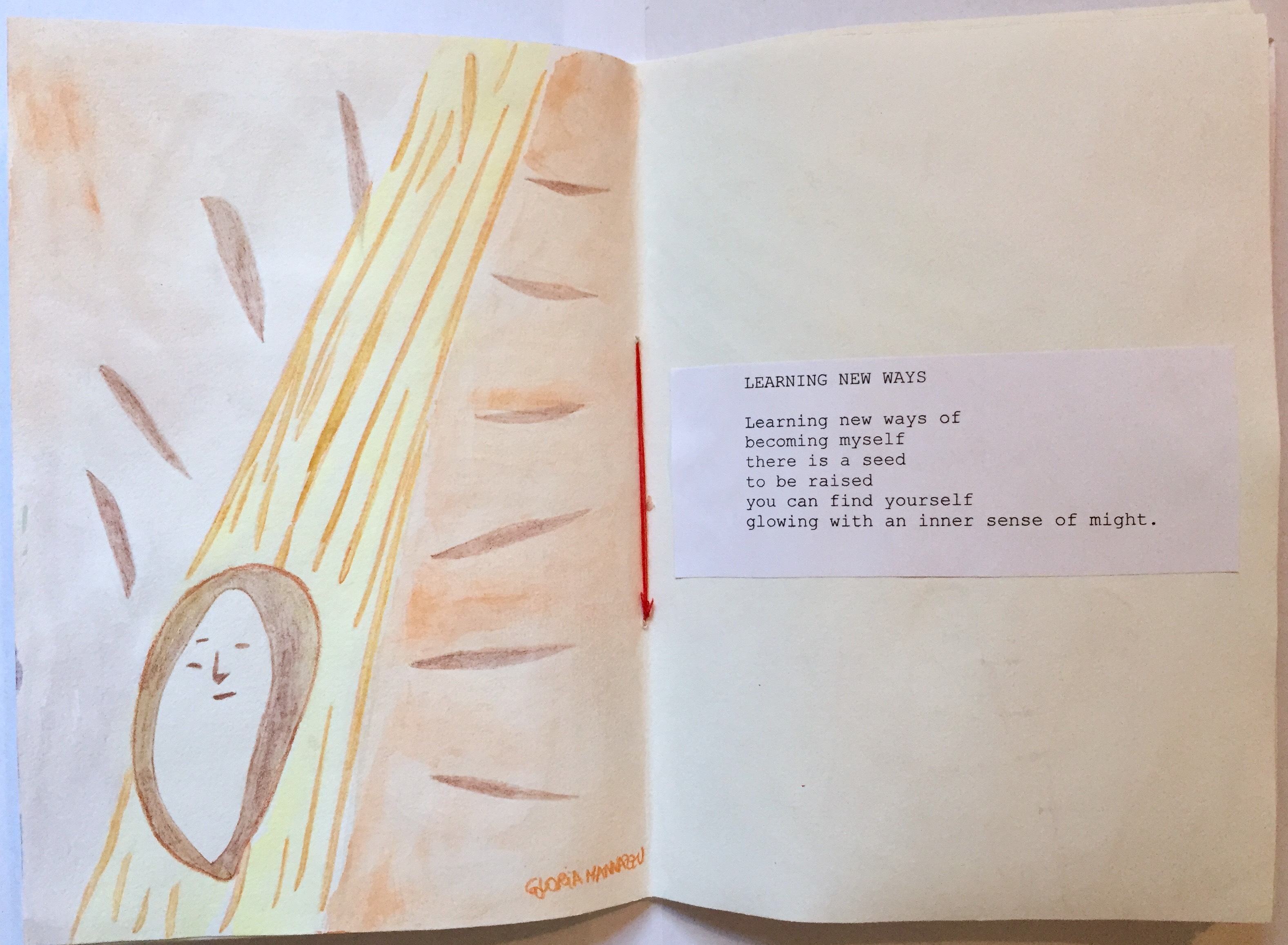 "Cherry Trees" (2018) - Chapbook - Gloria Mannazzu - 9/15