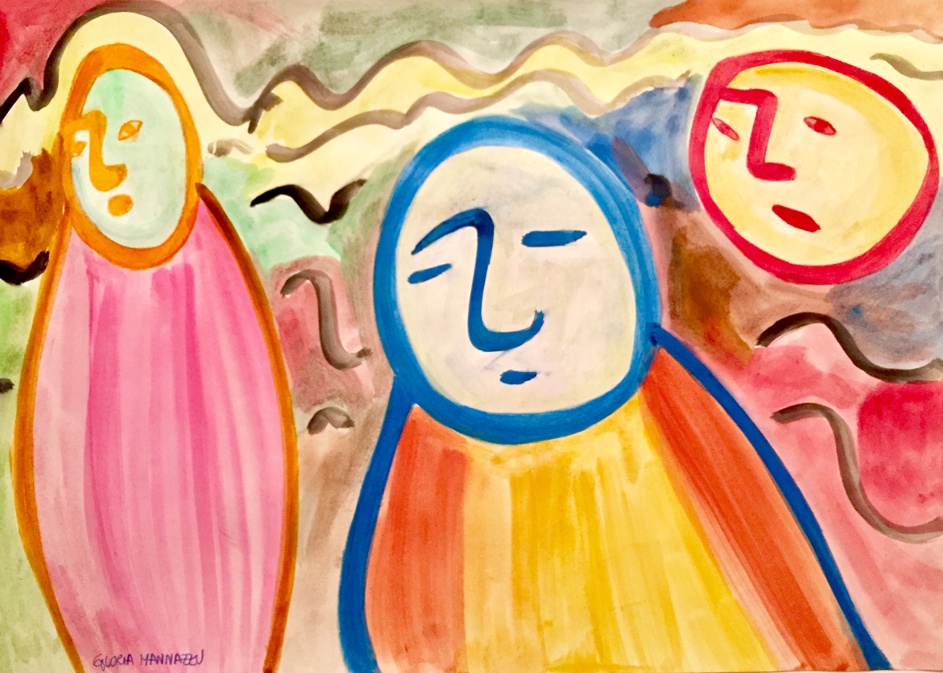 9 - And the moon will be our moon – artworks and haikus
