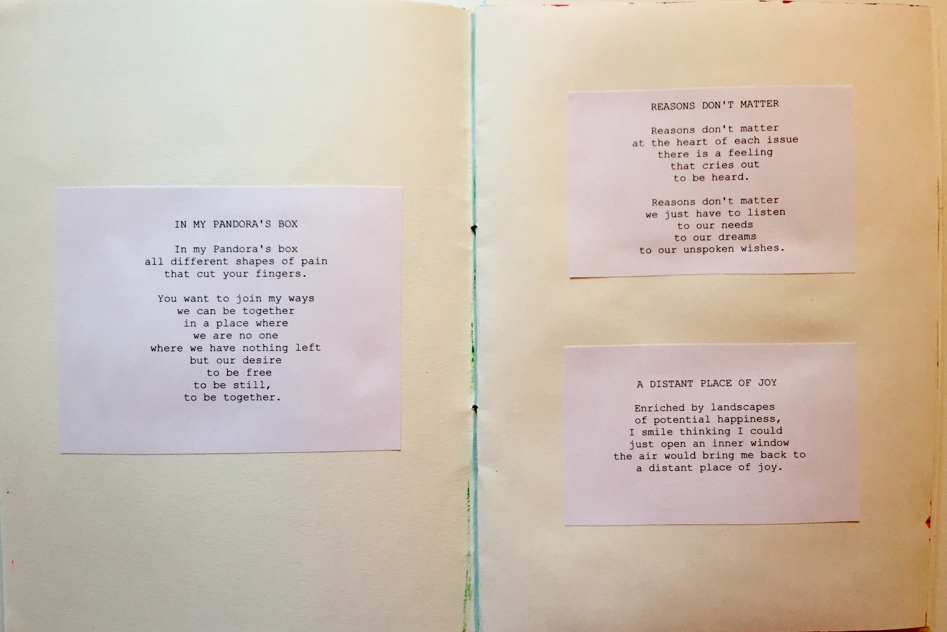 "Elements of the Divine" (2019) - Chapbook - Gloria Mannazzu - 4