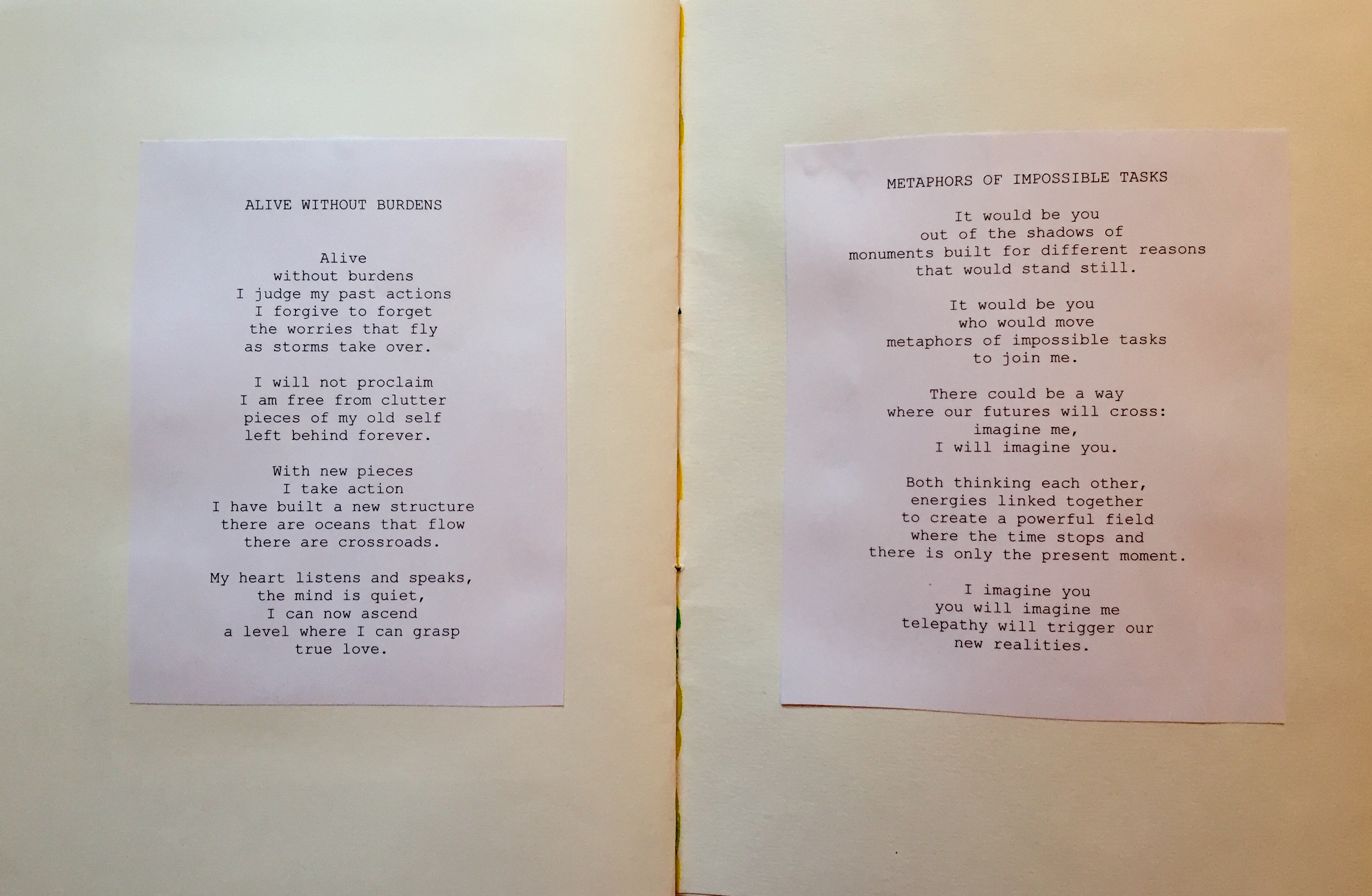"Elements of the Divine" (2019) - Chapbook - Gloria Mannazzu - 7