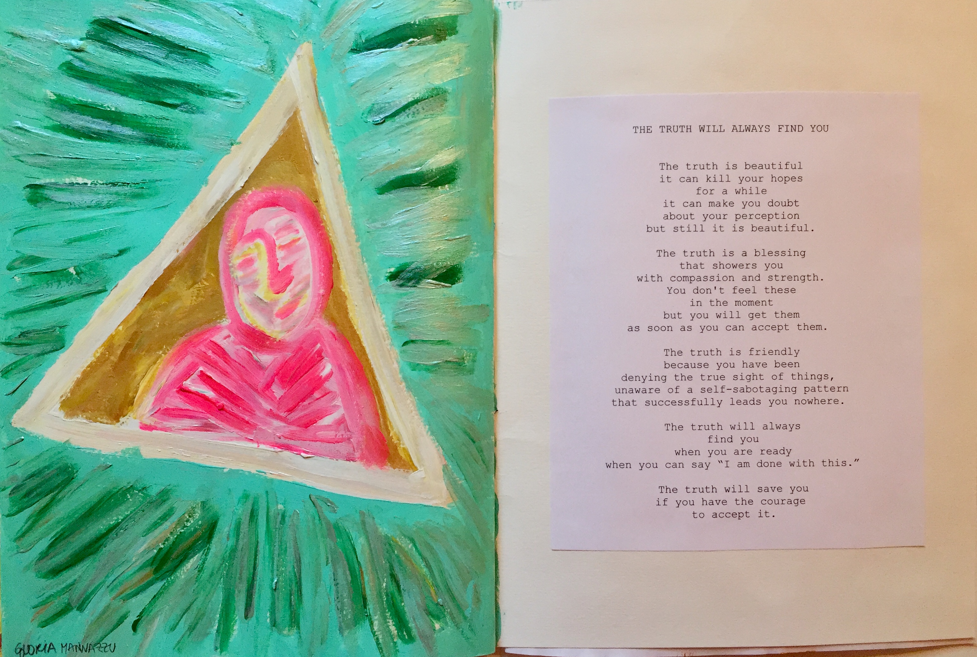 "Elements of the Divine" (2019) - Chapbook - Gloria Mannazzu - 9