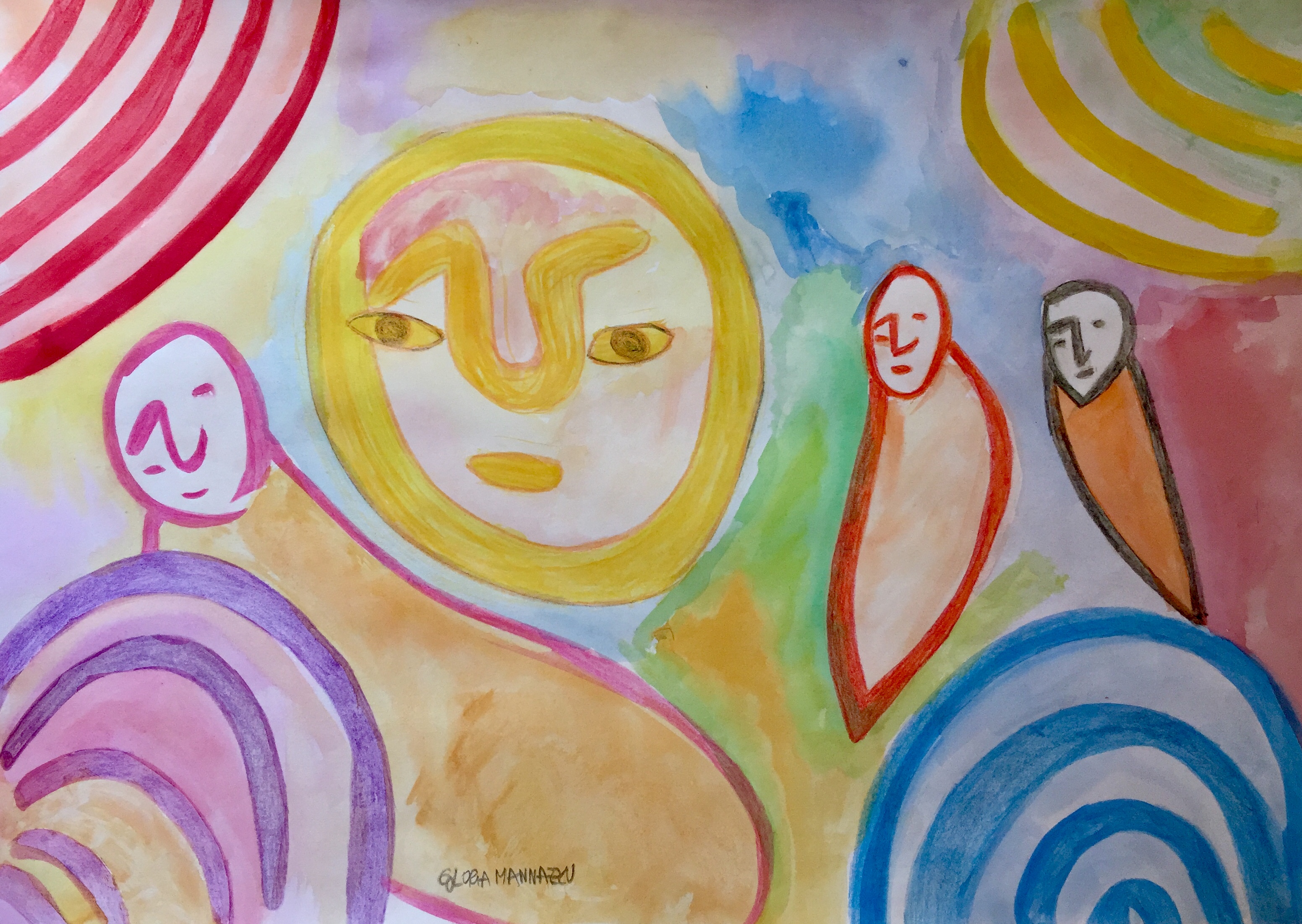 9- Words create new worlds - artworks and haikus