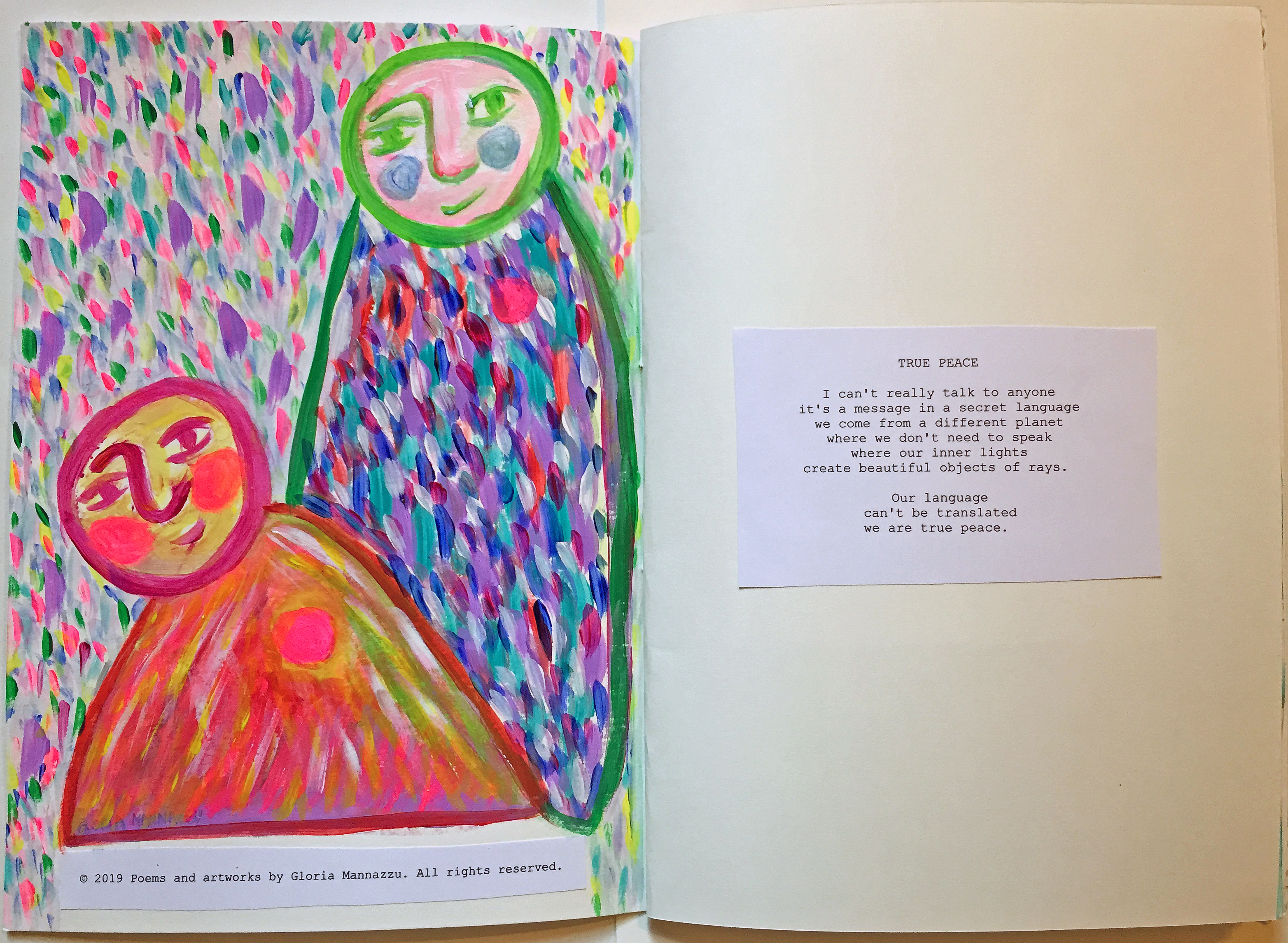“Seeking Joy” (2019) – Chapbook – Gloria Mannazzu – 2