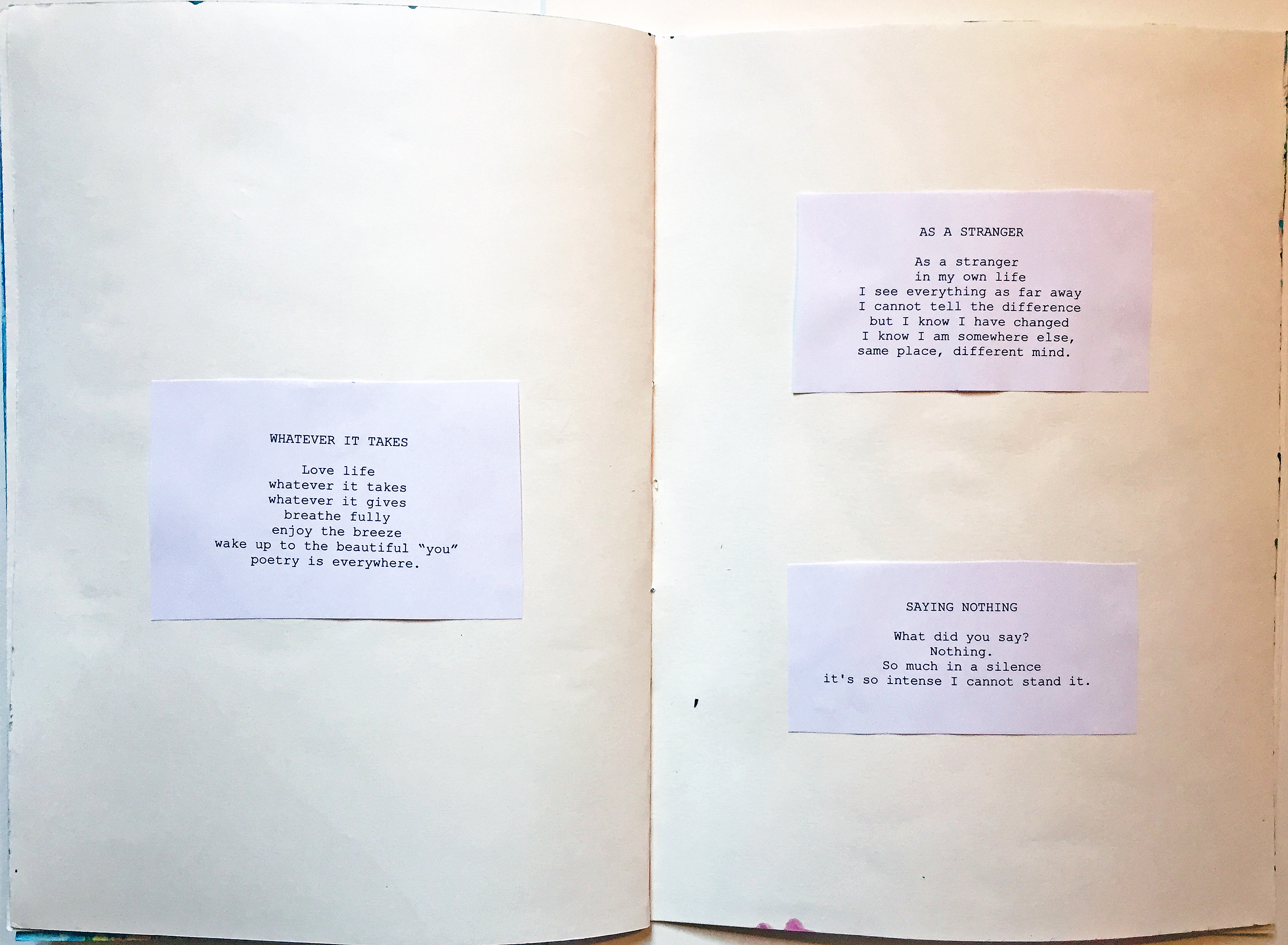 “Seeking Joy” (2019) – Chapbook – Gloria Mannazzu – 8