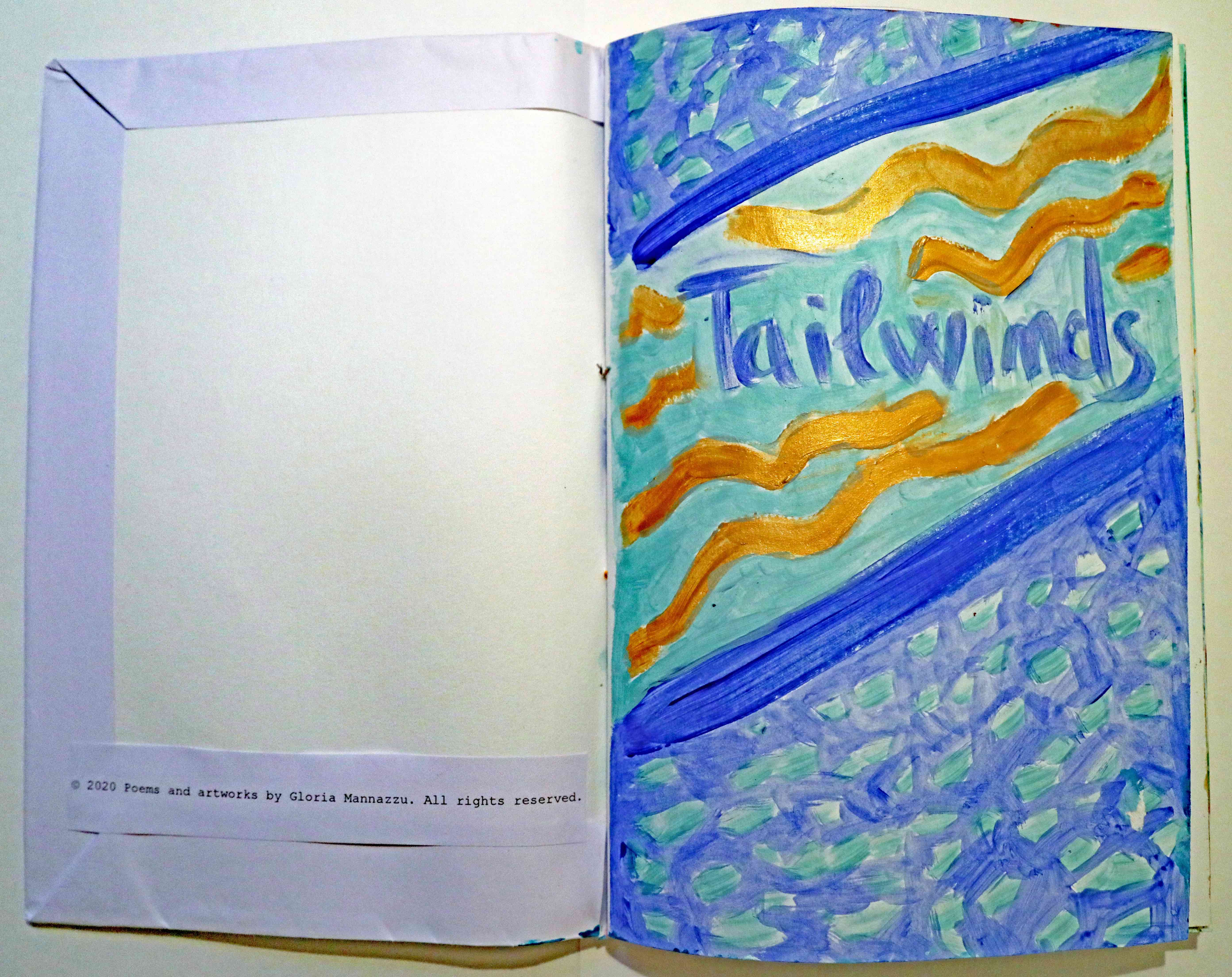“Tailwinds” (2020) – Chapbook - Gloria Mannazzu - 2