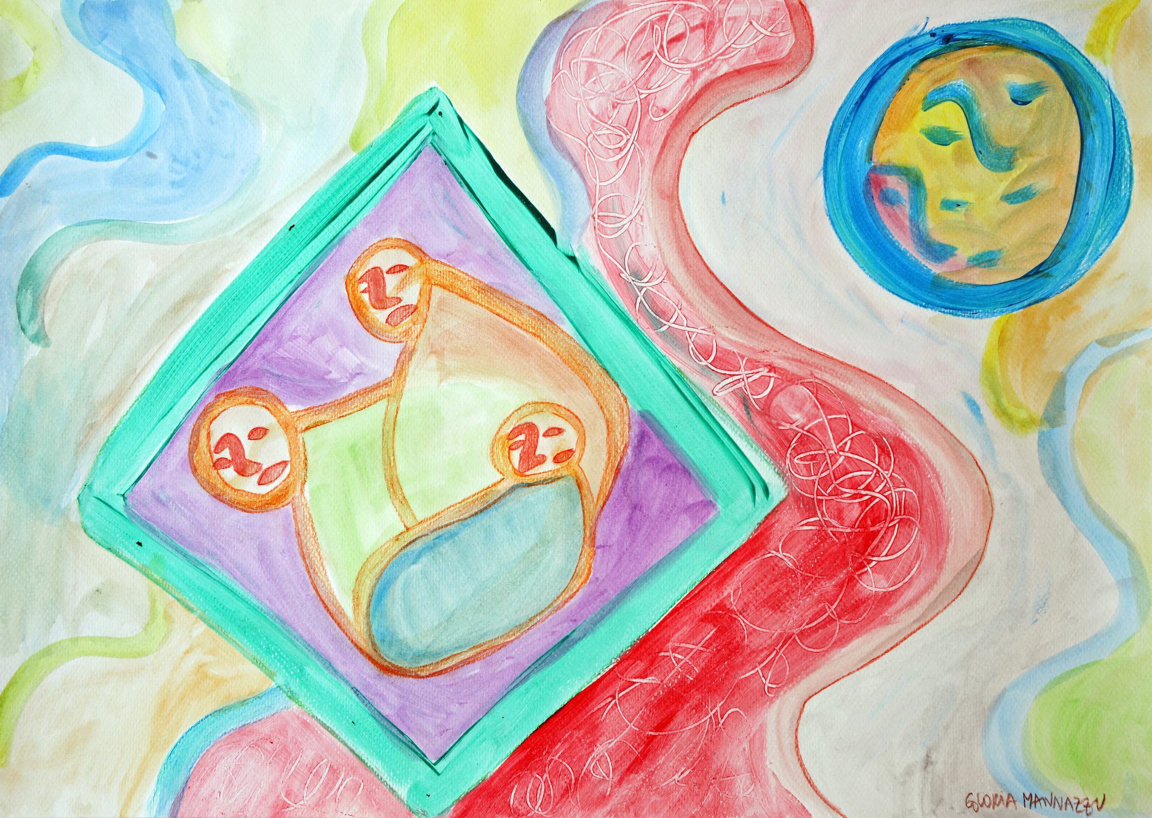 10- The stream flows through you - Gloria Mannazzu 2023