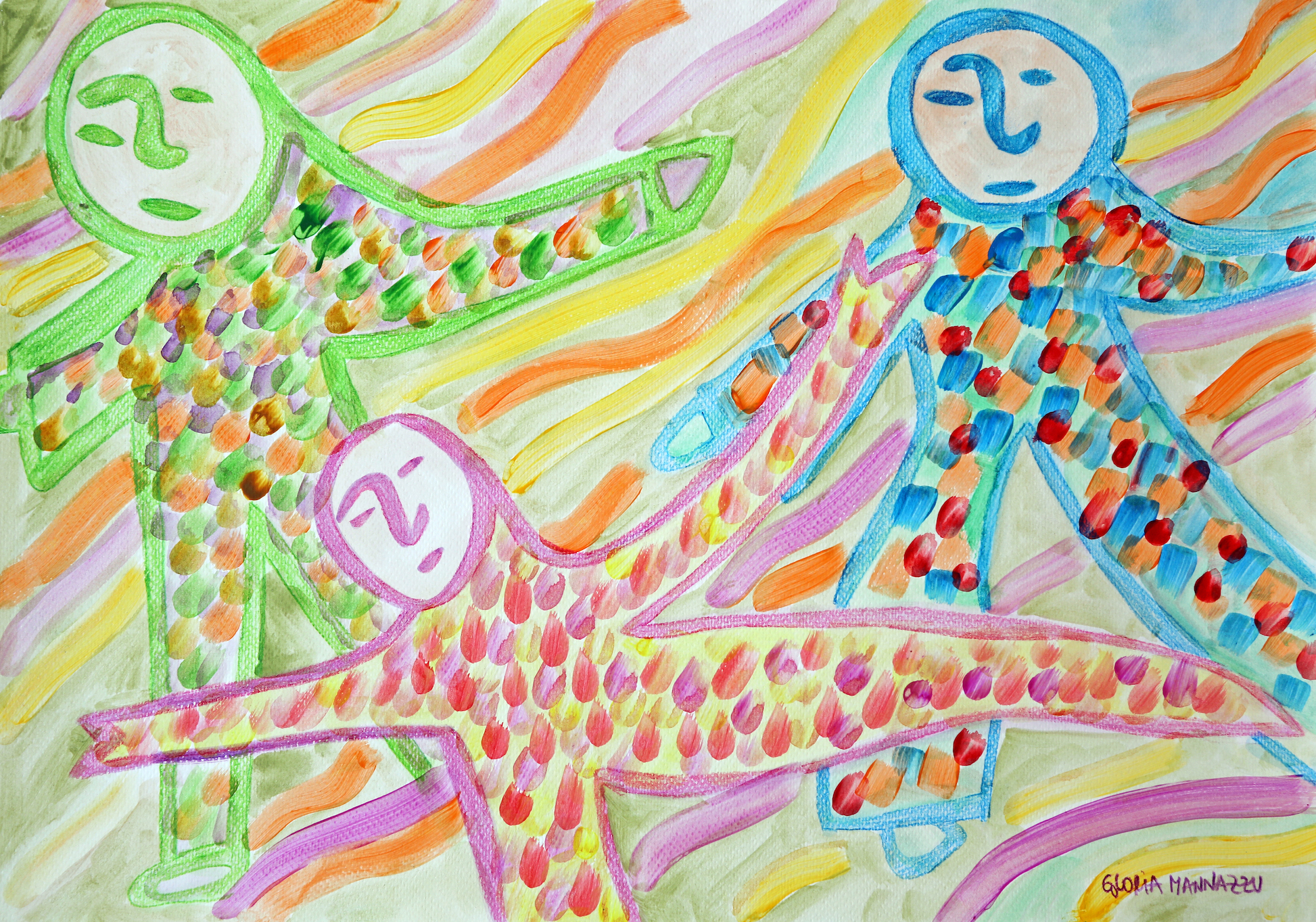 9- Running away - Gloria Mannazzu 2023